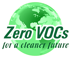 Seal indicating Zero VOCs